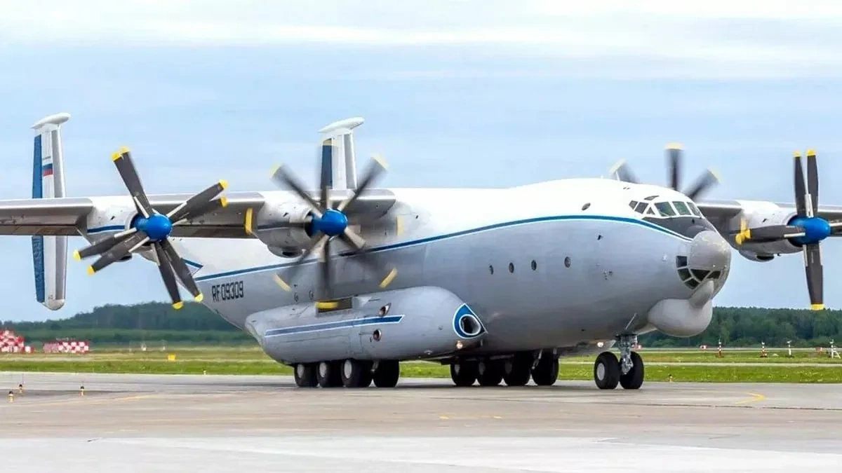 Russian An-22 "Antei" aircraft crashes in Ivanovo region