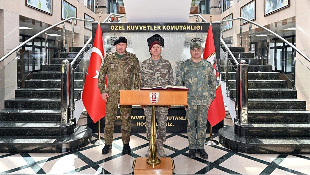 Azerbaijani MoD’s military police delegation visits Türkiye (PHOTO)