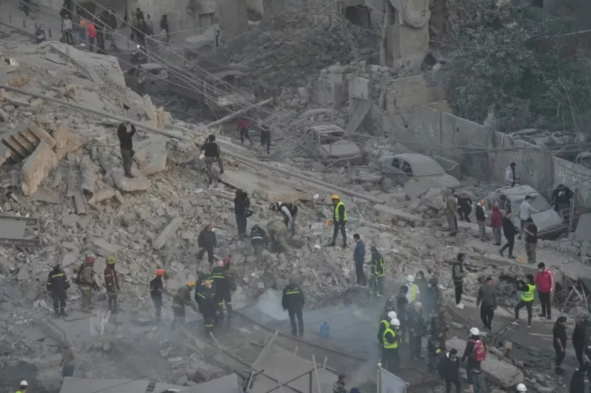 Israel’s nighttime air assault devastates multiple Lebanese sites PHOTO
