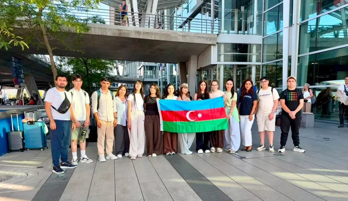 Children of Azerbaijani martyrs join Karabakh sister-school camp in France