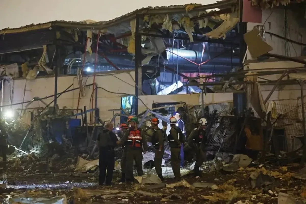 Media: Drone factory hit by Iranian strike in Israel "beyond repair"