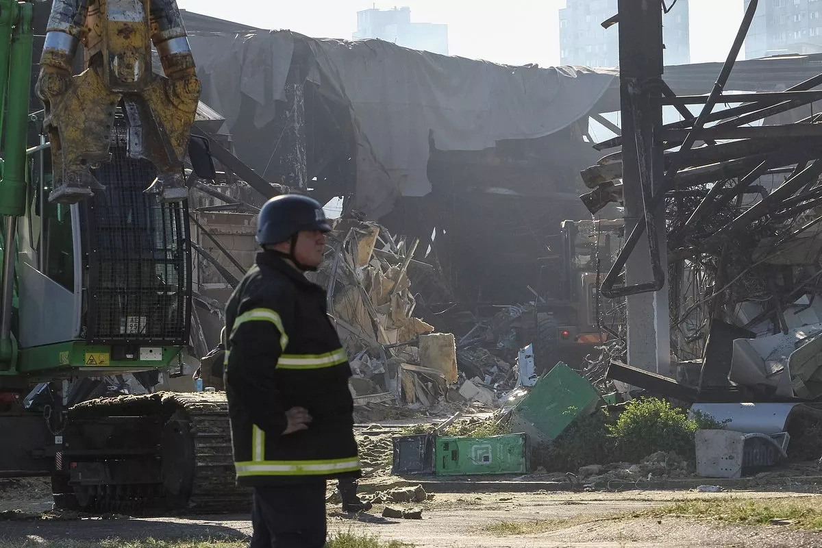 Kyiv pharmaceutical plant hit again days after previous strike