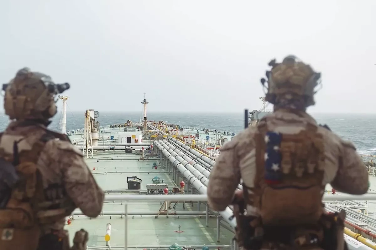 US Marines board sanctioned oil tanker Wen Yao in Gulf of Oman