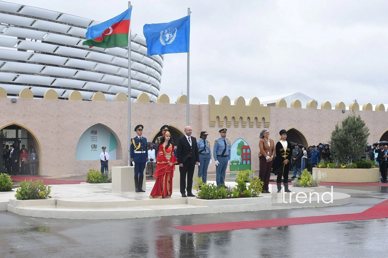 Flag-raising ceremony held within framework of WUF13 (PHOTO/VIDEO)