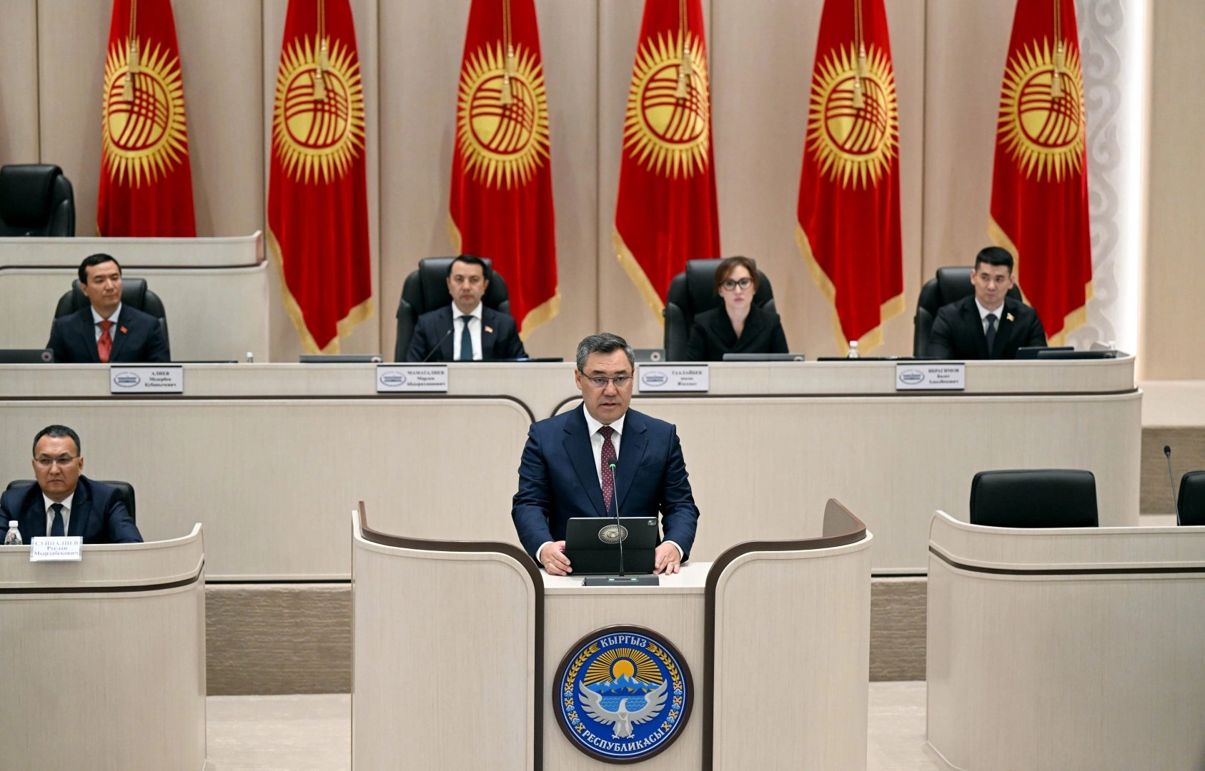 President Japarov urges evidence-based fight against corruption