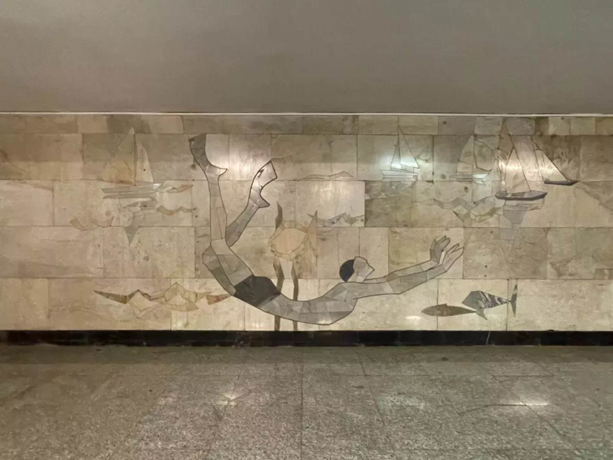 Art in stone: The mosaics of Baku’s Ganjlik metro station A journey through history on Caliber.Az