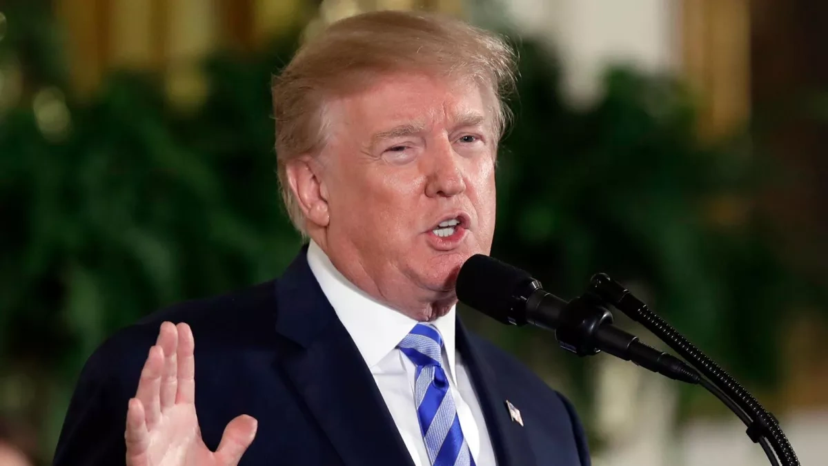 Trump says he "never cared about regime change" in Iran
