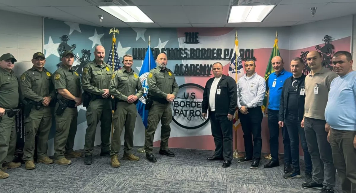 Armenian border guards gain experience in US