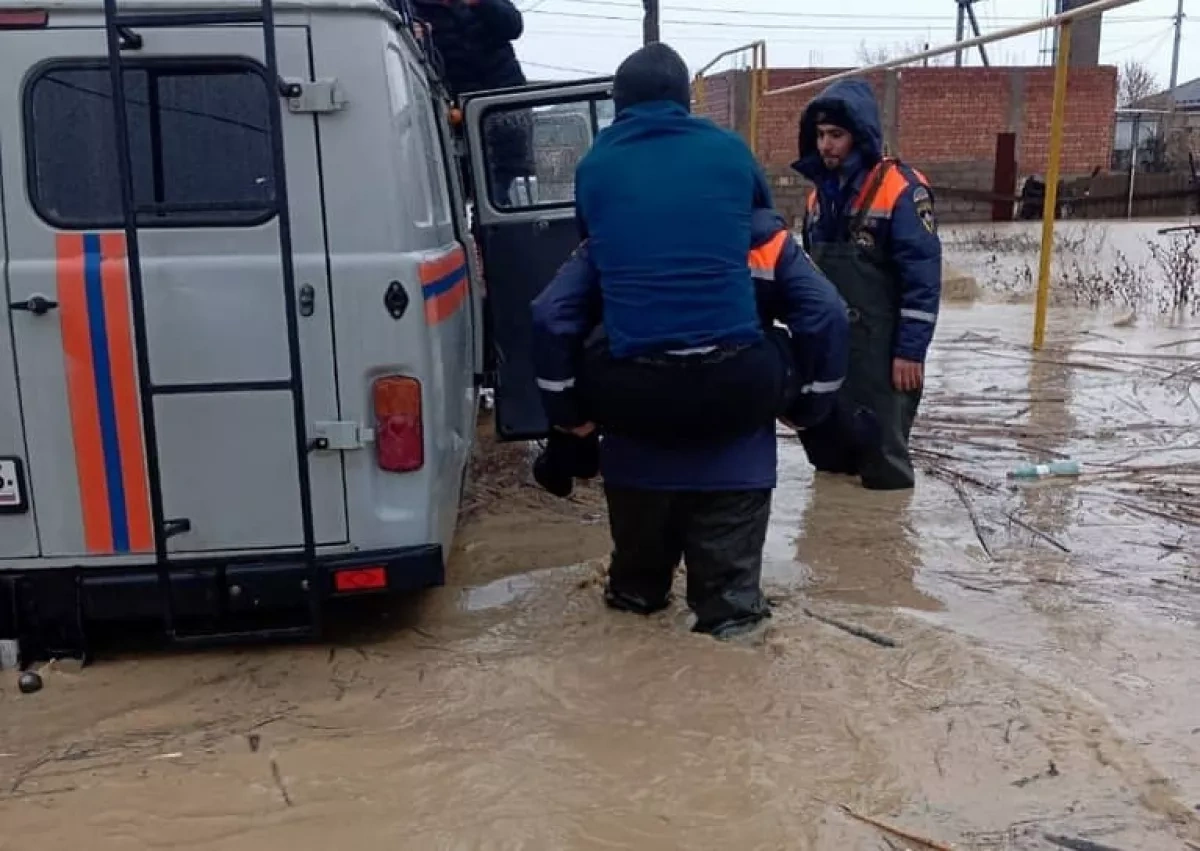 Over 460 homes flooded in Russia's Dagestan, evacuations underway