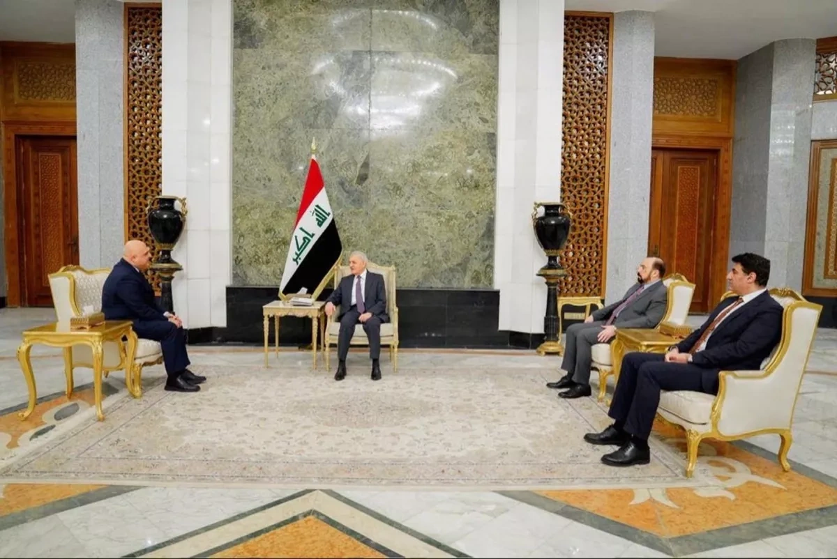 Azerbaijani ambassador presents credentials to Iraqi president PHOTO