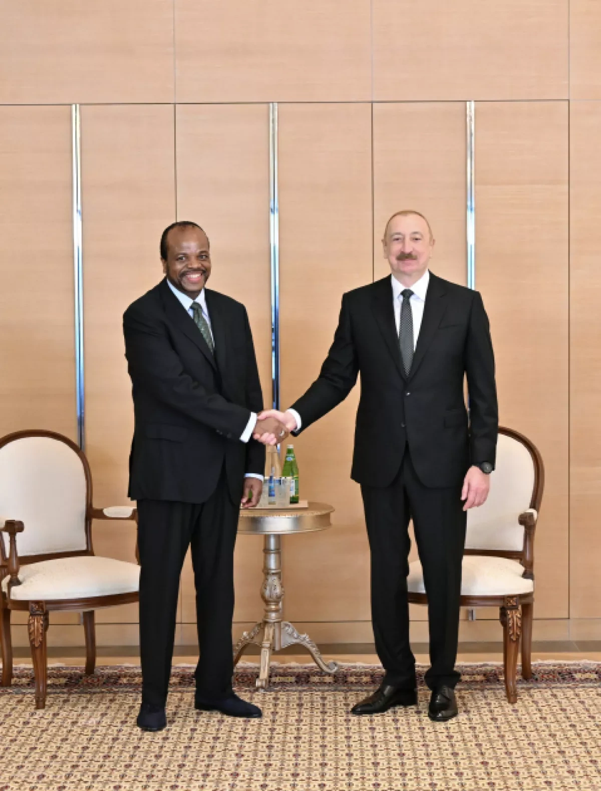 President Aliyev meets with delegation led by King of Eswatini PHOTO