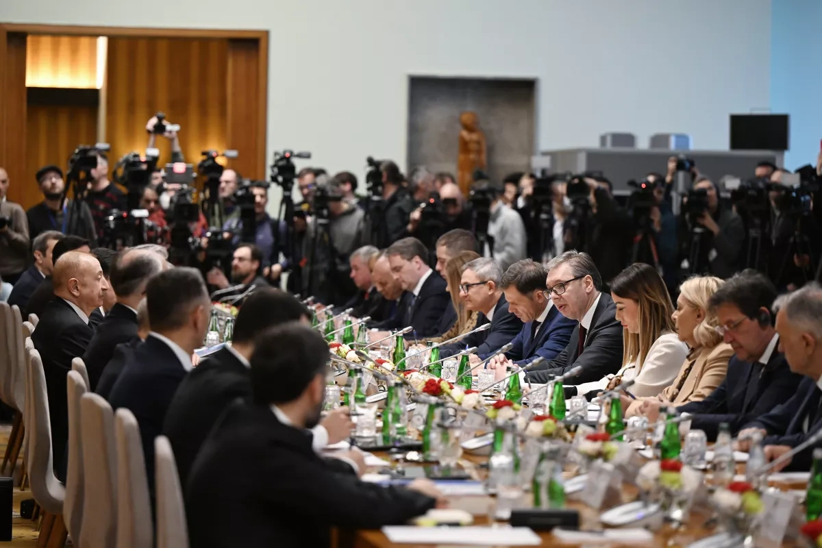 Azerbaijan, Serbia hold first Strategic Partnership Council meeting in Belgrade PHOTO