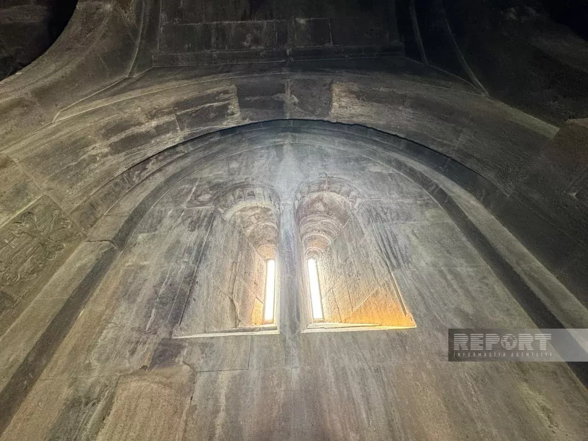 Albanian-Udi Christian community members visit Ganjasar in Azerbaijan PHOTO