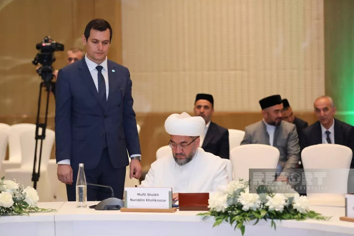 Baku hosts adoption of declaration by OTS Muslim religious leaders PHOTO / UPDATED