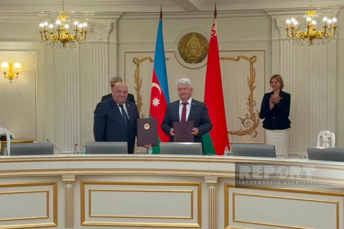 Azerbaijan, Belarus sign wide-ranging cooperation deals in Minsk PHOTO