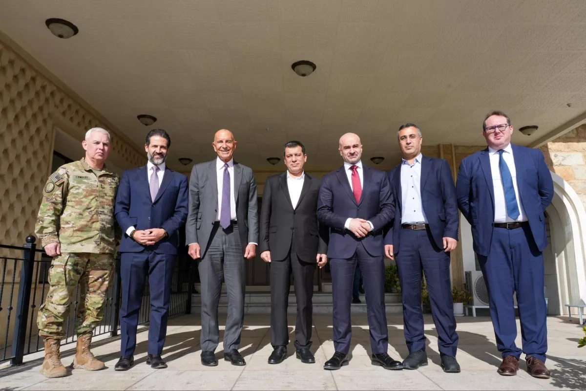 US envoy Tom Barrack meets Iraqi Kurdistan leaders amid Syria talks PHOTO