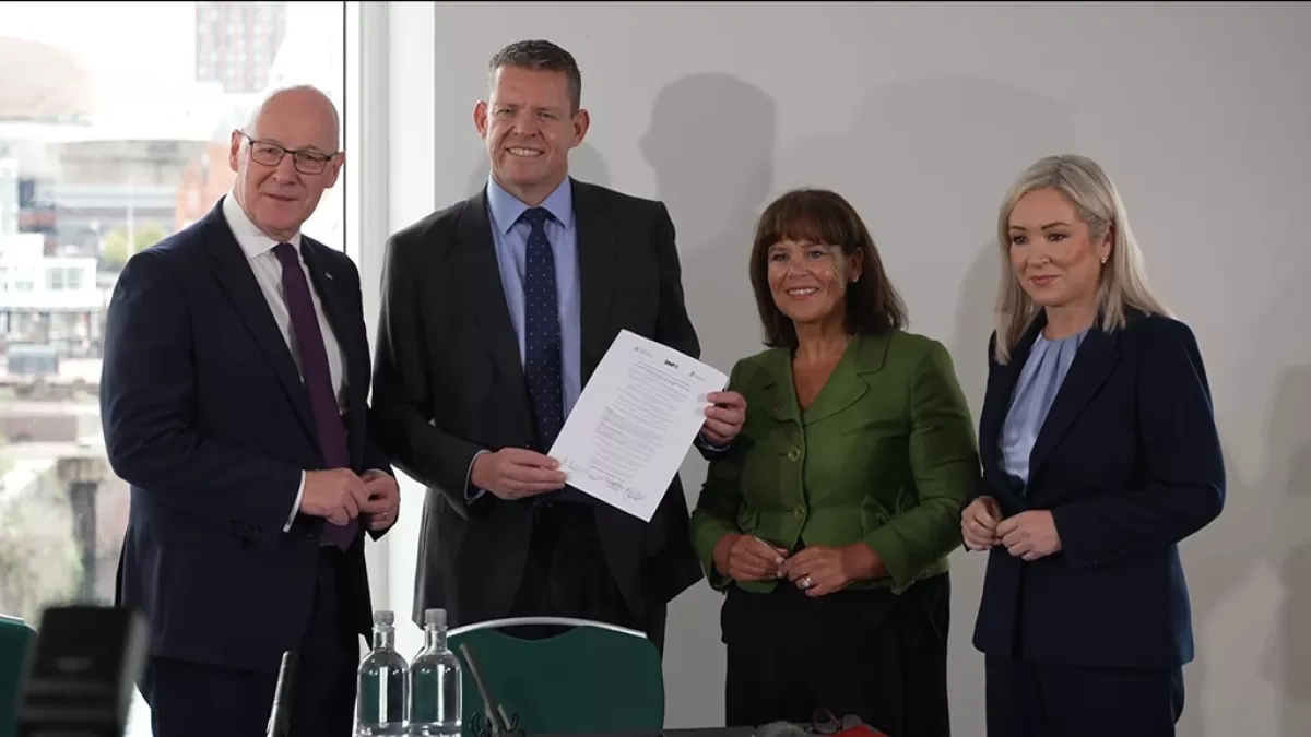 Scotland, Wales, Northern Ireland leaders sign self-determination pact PHOTO