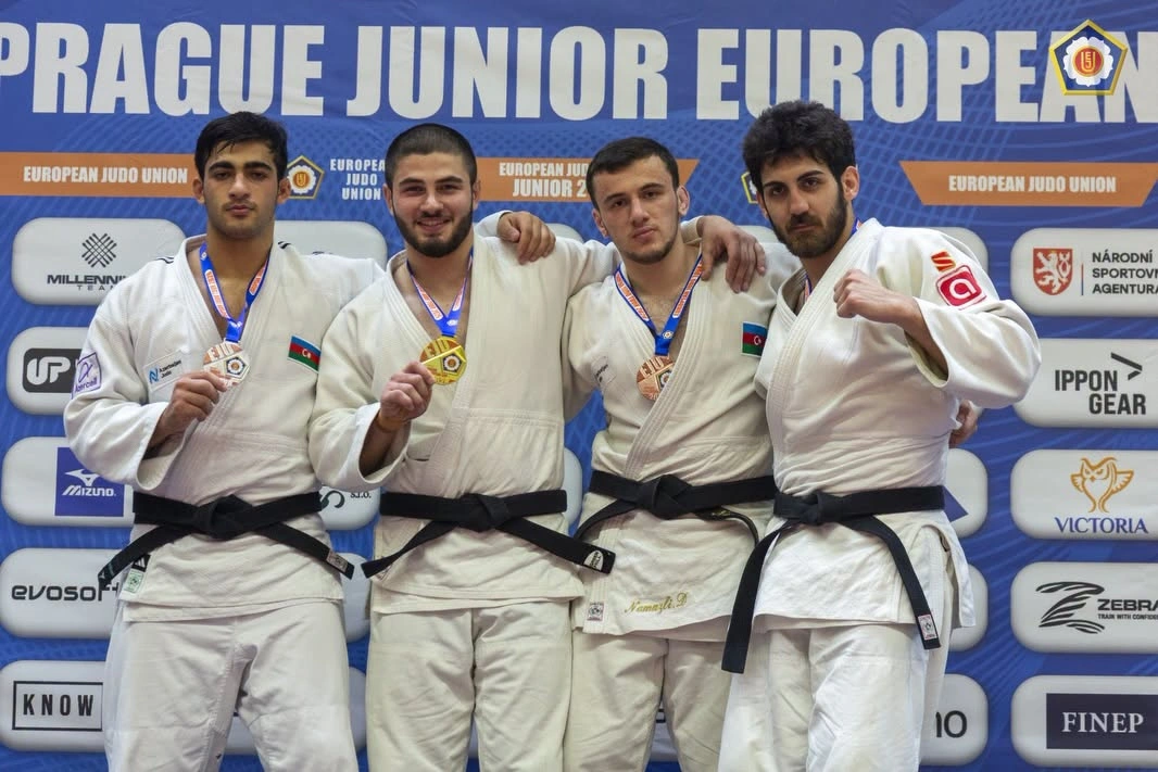 Azerbaijani judokas win nine medals at European Cup (PHOTO)