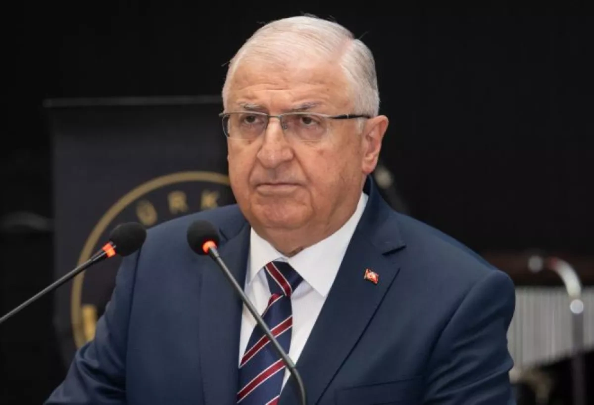Turkish defence minister: Armed Forces will not retreat from national interests