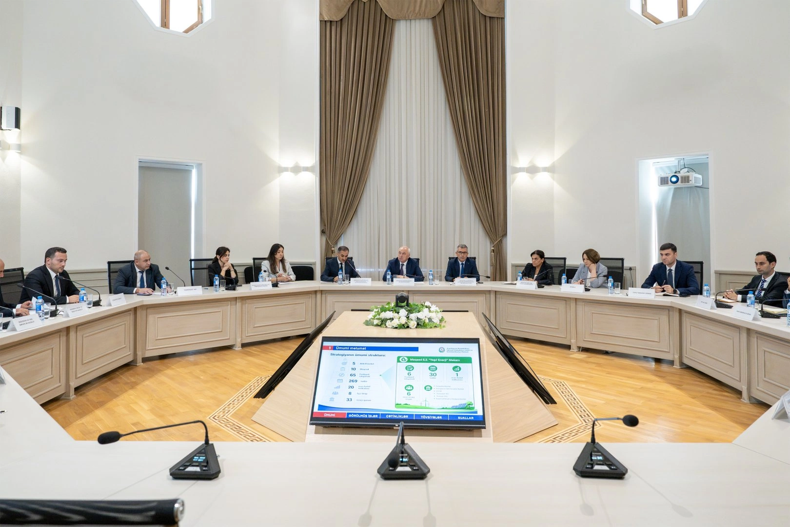 Azerbaijan reviews progress on Green Energy Space strategy (PHOTO)