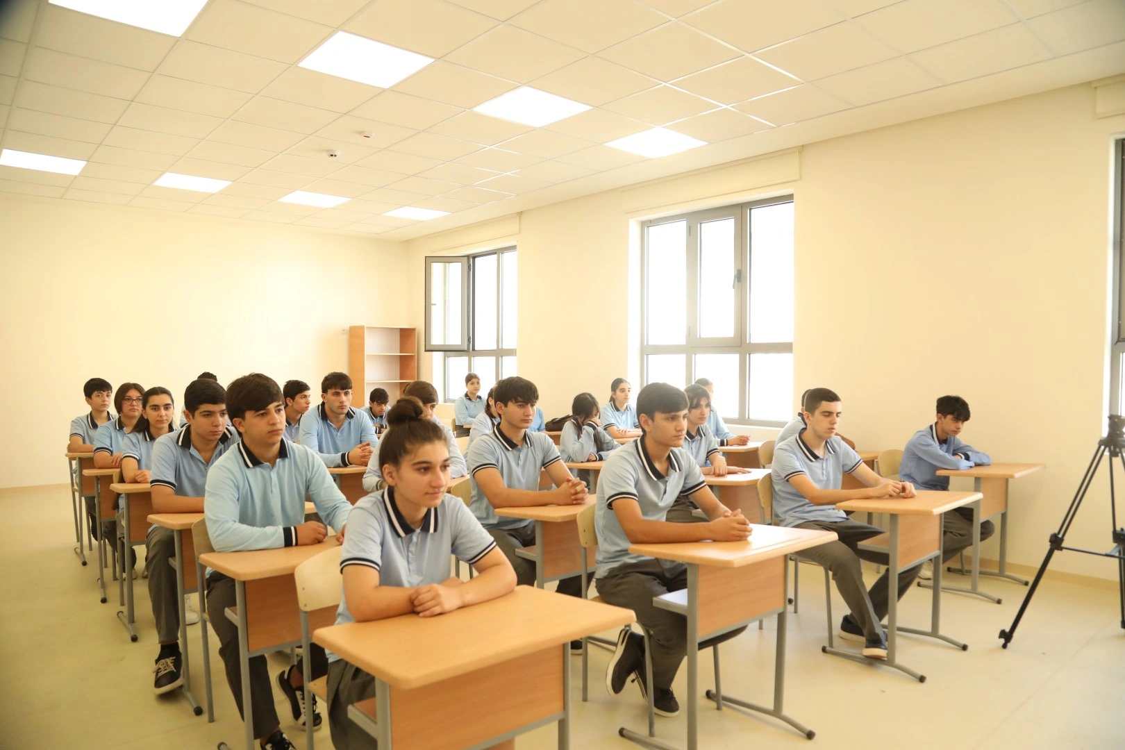 Azerbaijan steps up mine safety awareness training in Agdam (PHOTO)