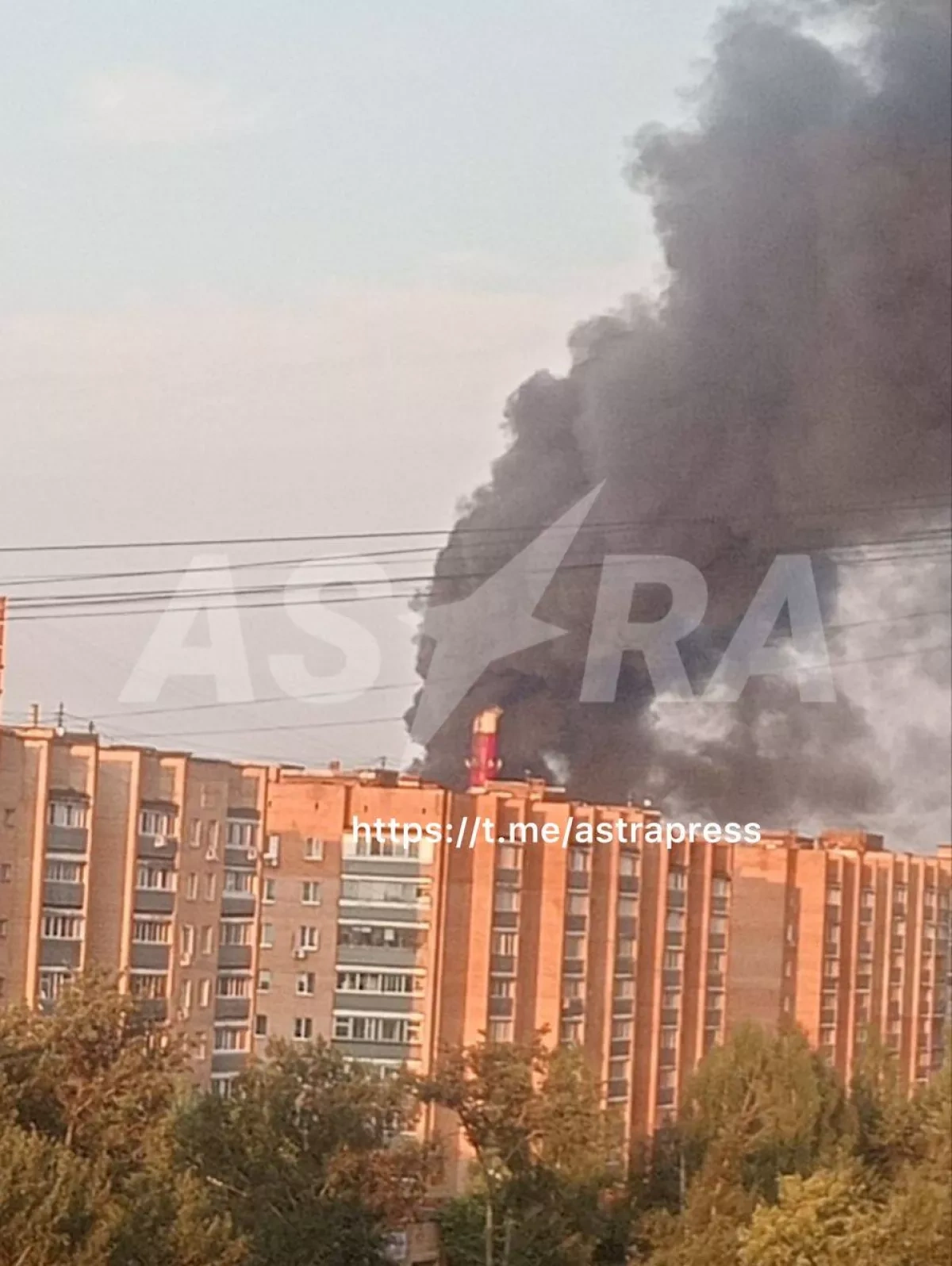 Drone attack hits Chekhov in Russia's Moscow region PHOTO / VIDEO