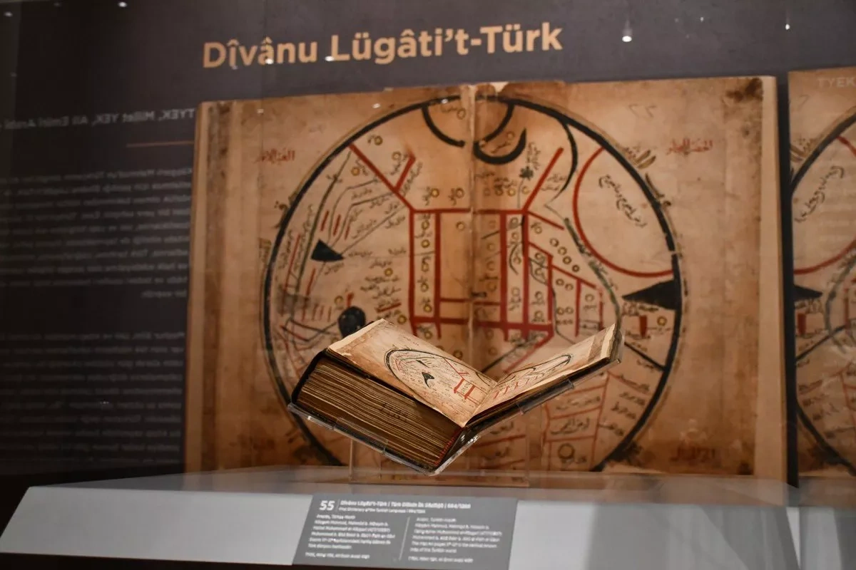 Tribute to medieval scholar will recreate historic map of Turkic world Extract from eldest Turkic dictionary