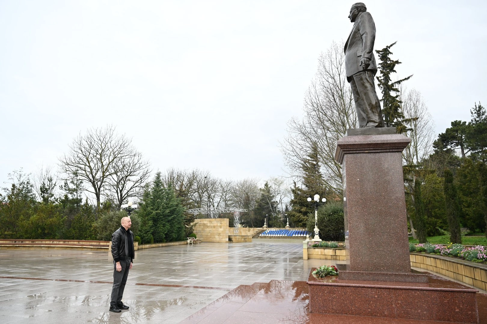 President Ilham Aliyev visits Shamakhi district (PHOTO)