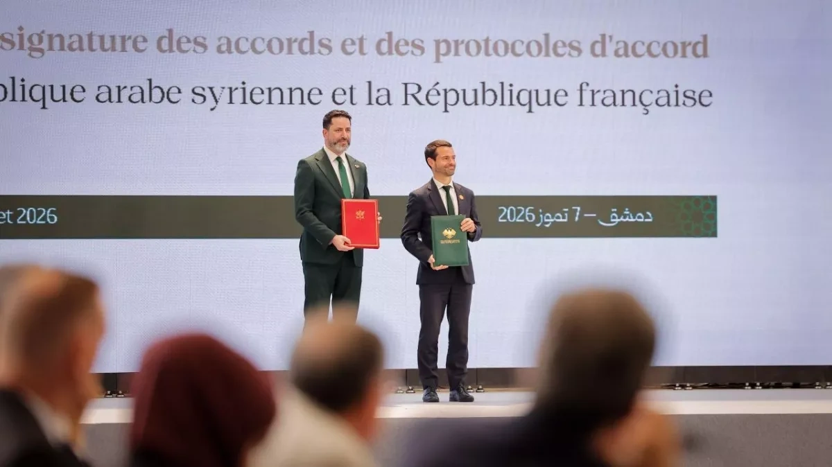 Syria, France sign agreements to expand strategic partnership PHOTO