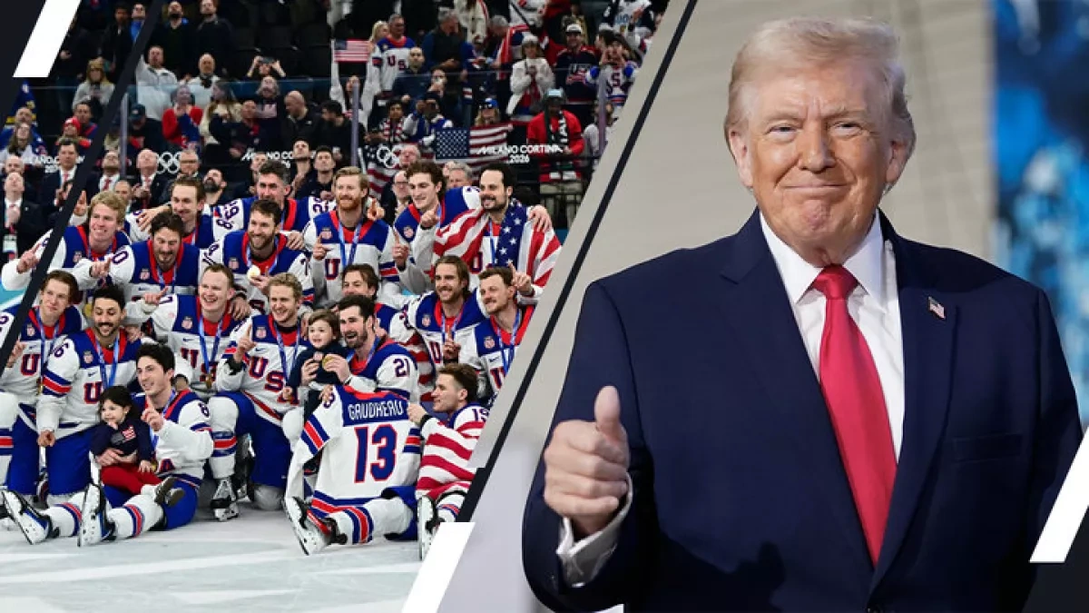 Olympic ice with a political edge When hockey becomes more than a game