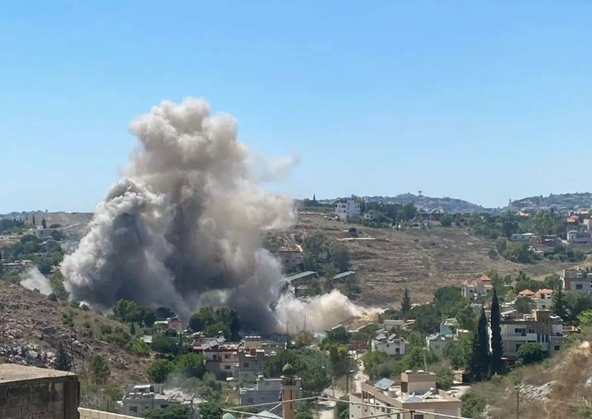 IDF reports dozens of projectiles fired from Lebanon