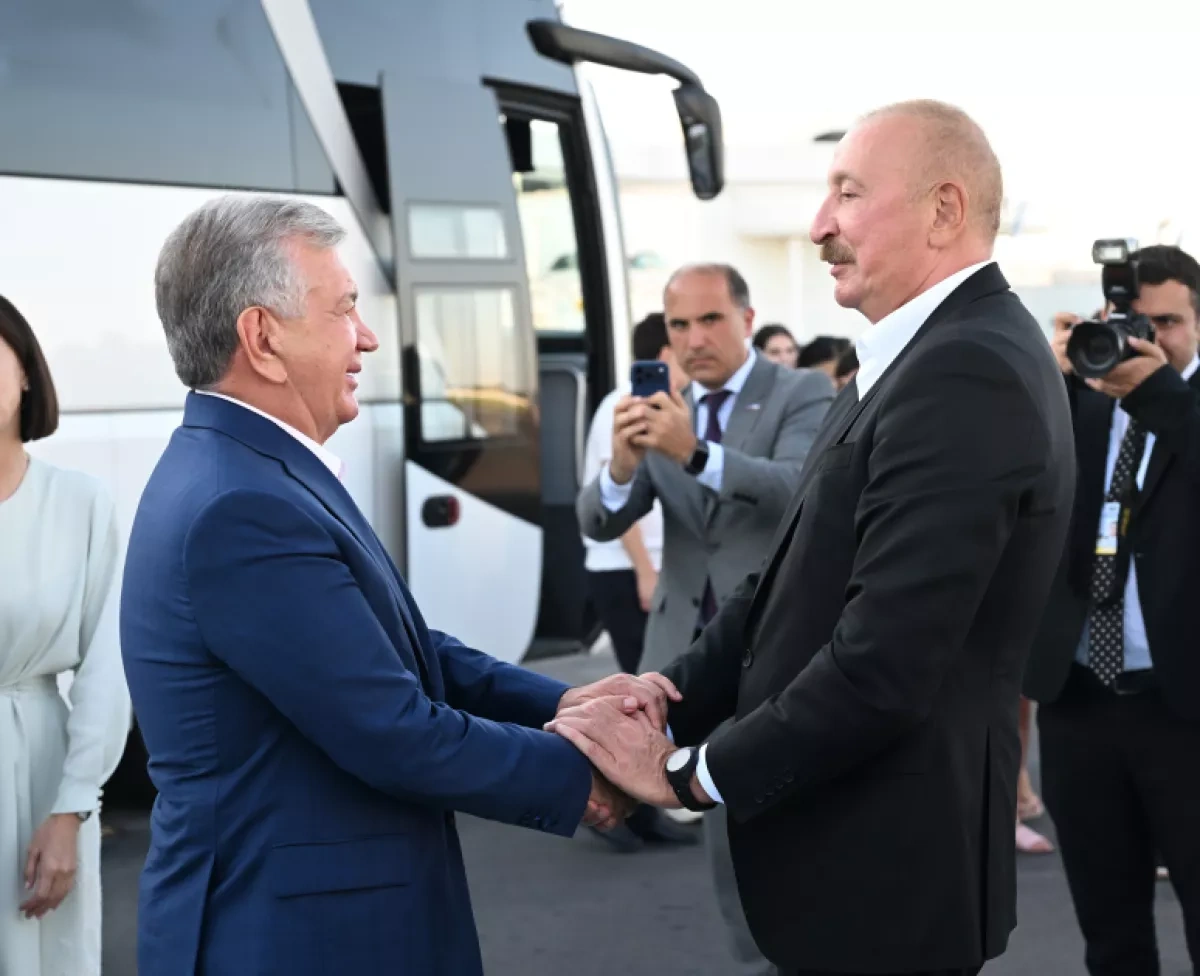 Azerbaijani president wraps up Uzbekistan state visit PHOTO