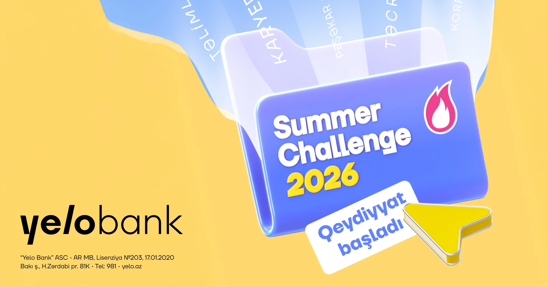 Registration opens for Yelo Bank’s Summer Challenge 2026 internship program!