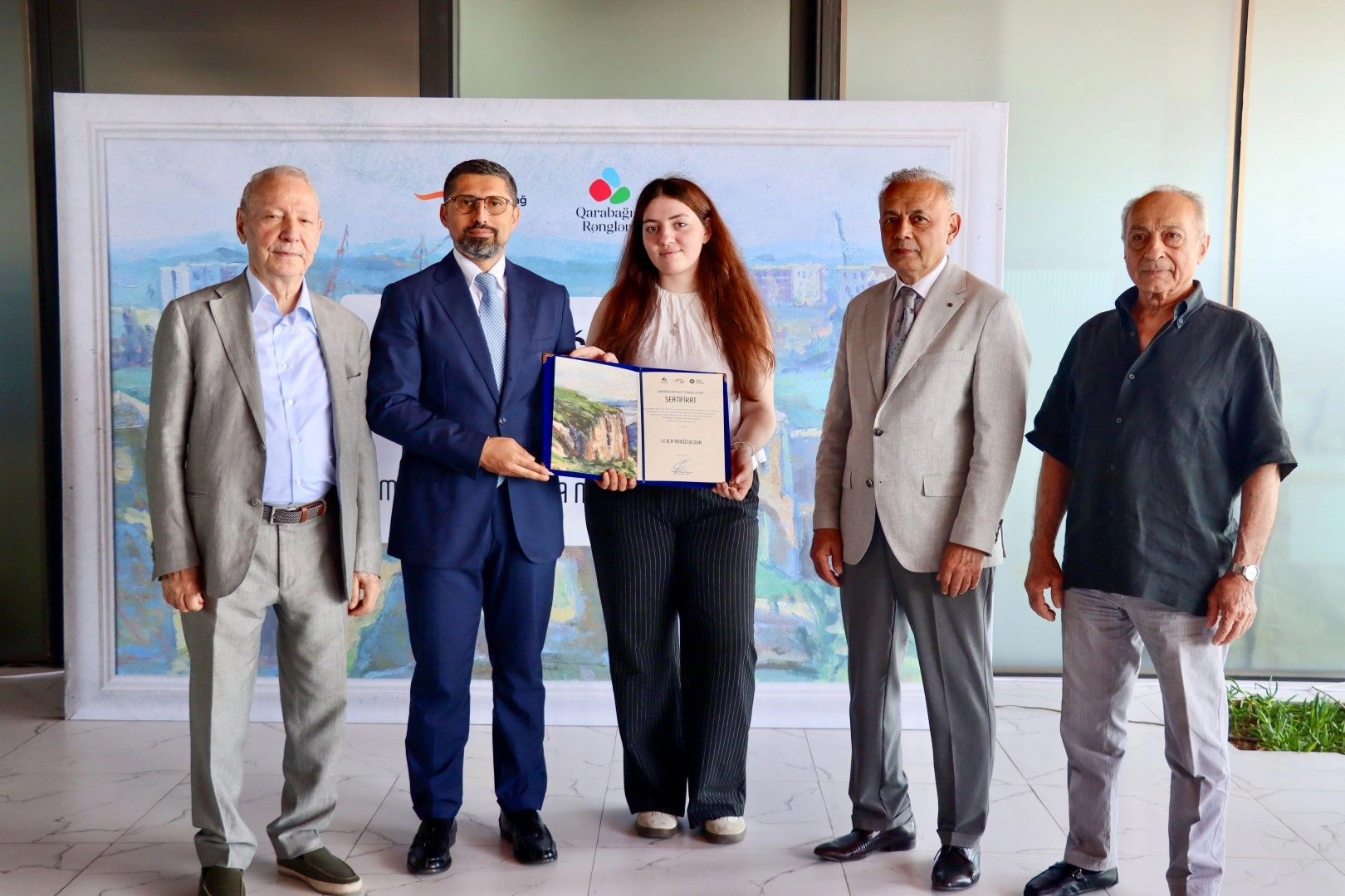 KRF Awards Young Artists Participating in the “Colors of Karabakh” (2026) Project (PHOTO)