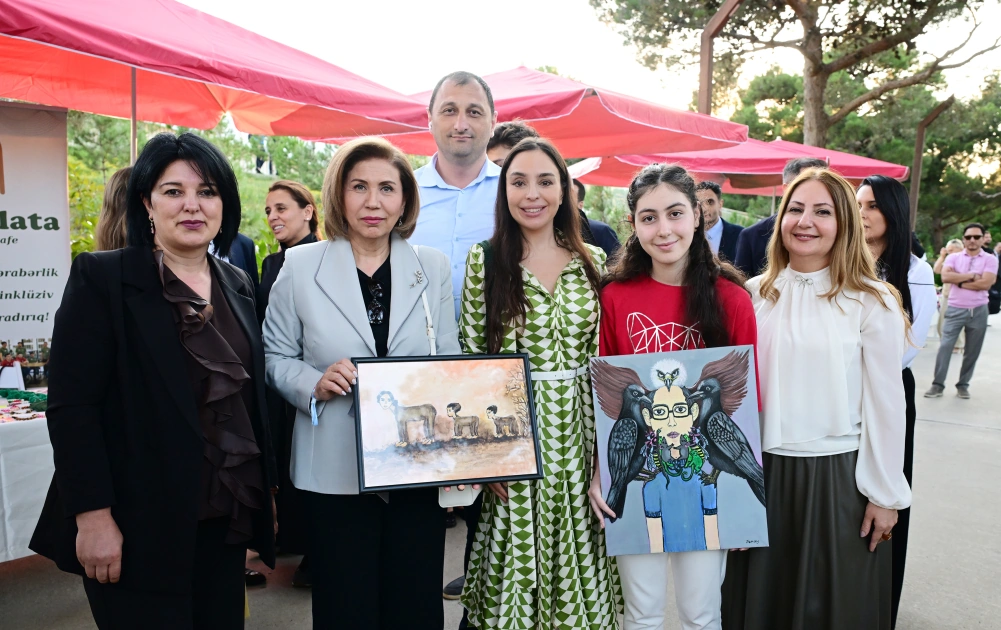 Leyla Aliyeva and Alena Aliyeva attend Charity Festival (PHOTO)