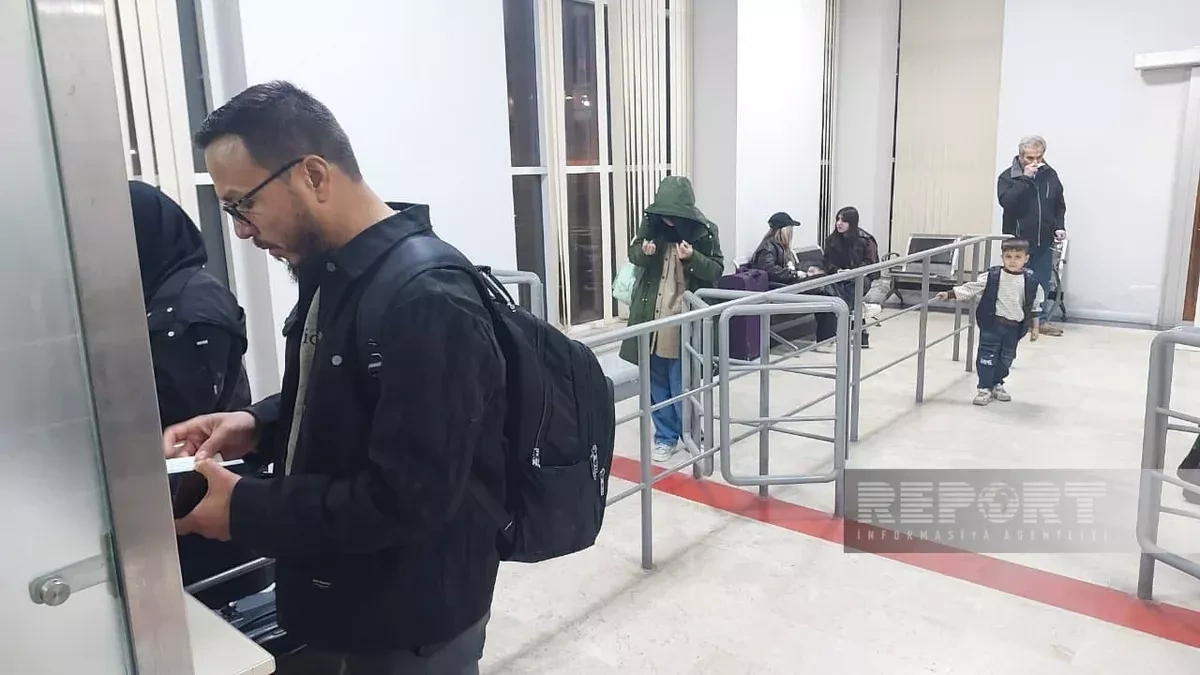 UN staff evacuated from Iran via Azerbaijan PHOTO