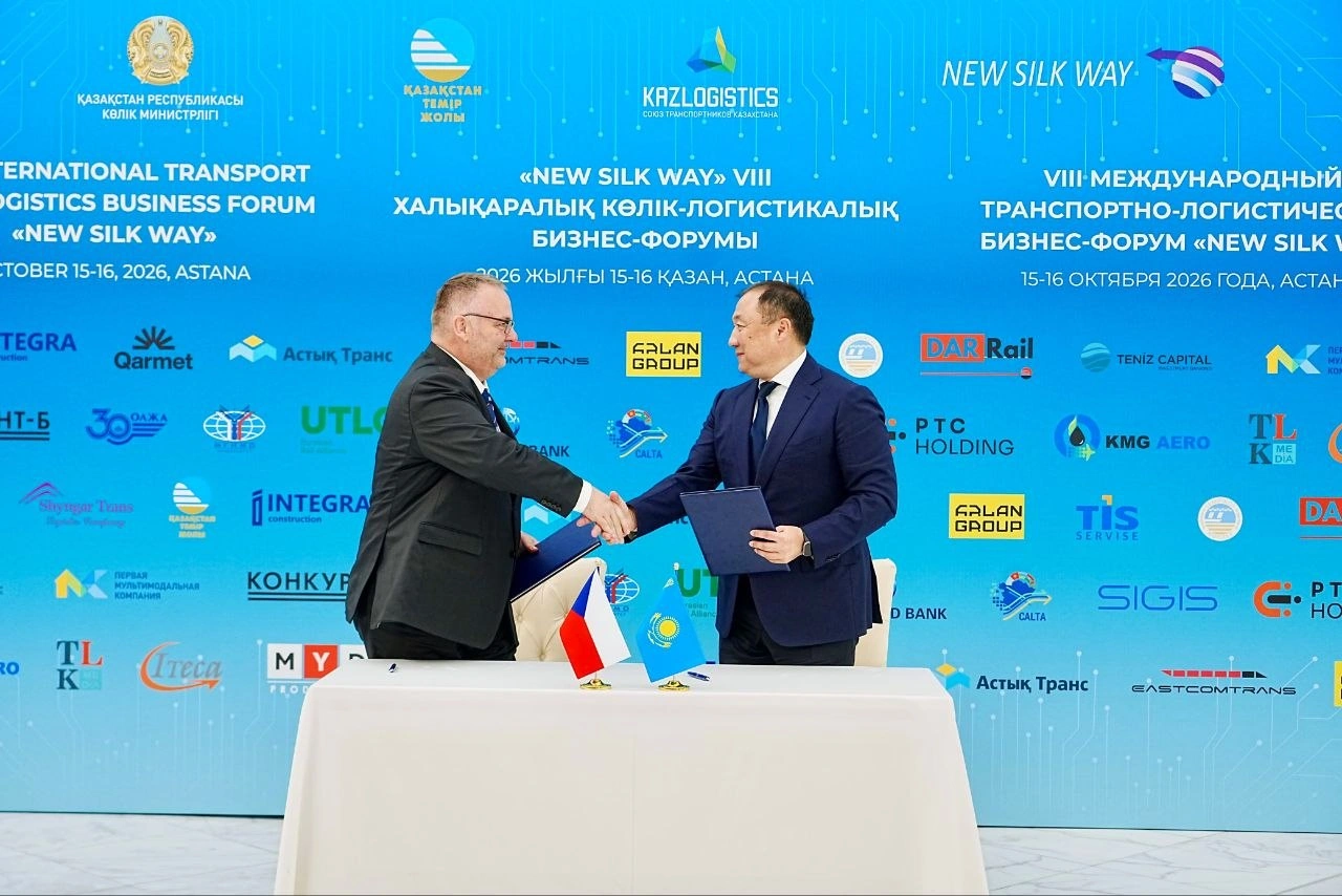 Kazakhstan, Czech Republic sign deal to expand railway cooperation