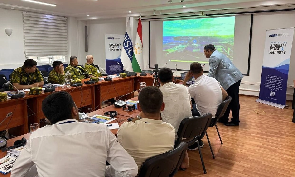 OSCE launches border security training in Tajikistan with Uzbek participation