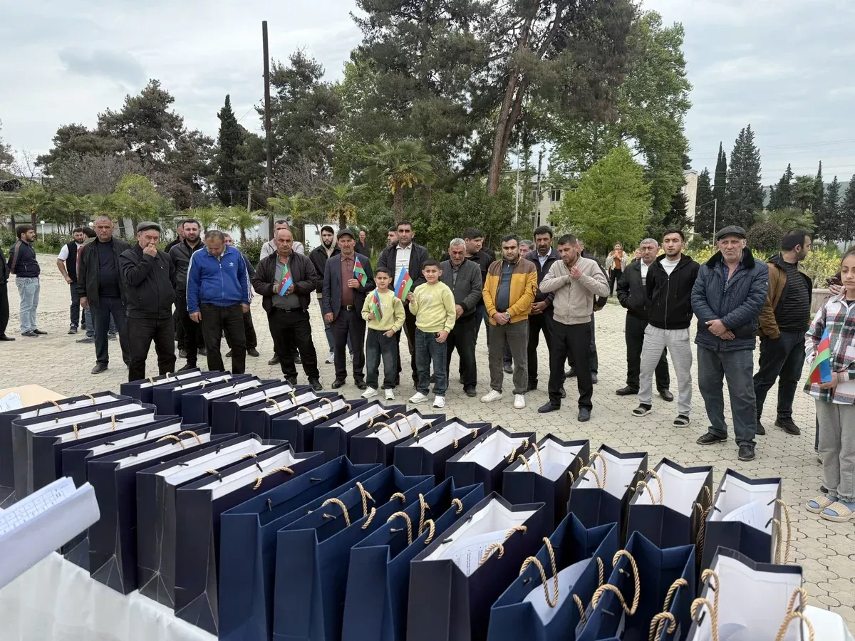 Azerbaijan’s Khojavand welcomes returning families with new homes PHOTO