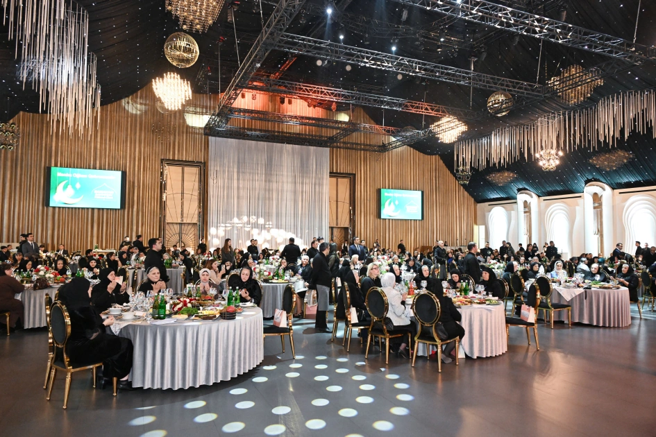 Leyla Aliyeva attends iftar dinner held with participation of martyrs’ mothers