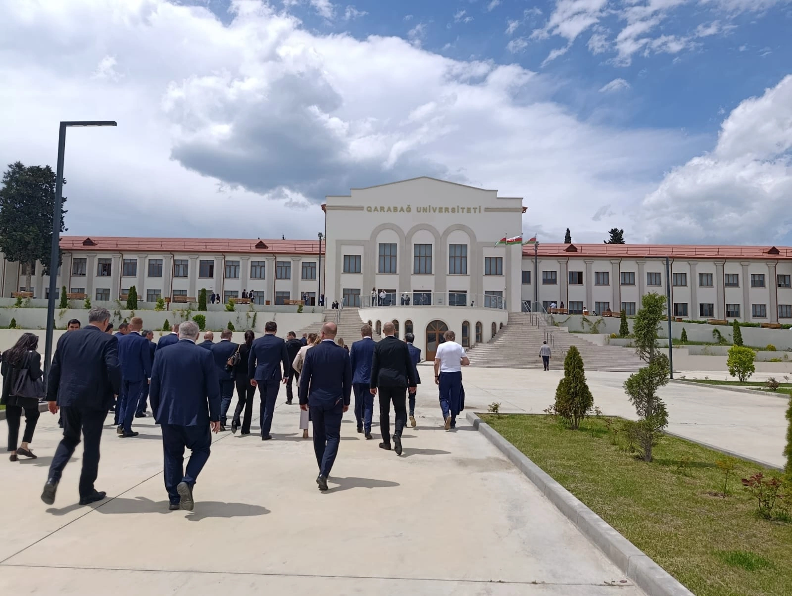 Slovak parliament delegation views construction progress in Azerbaijan's Khankendi (PHOTO)
