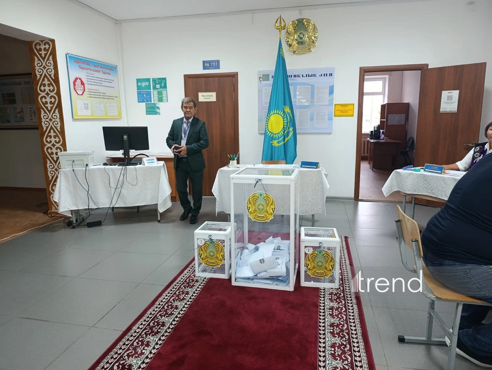 Voting underway in Kazakhstan’s Akmola region in Kurultai elections (PHOTO)