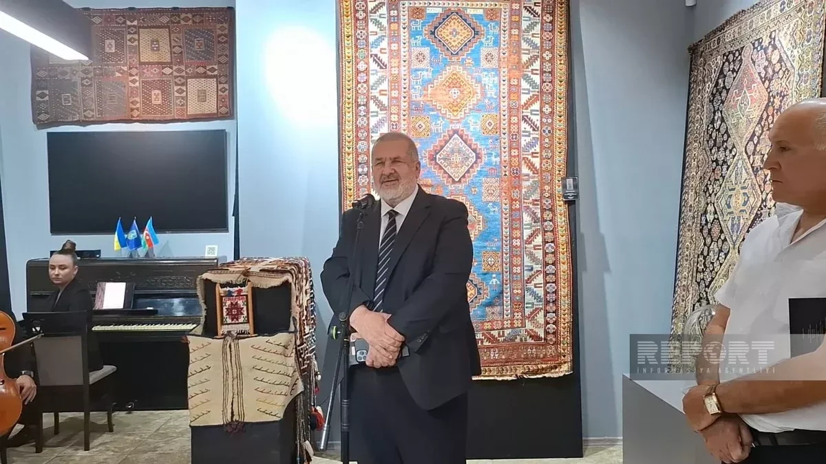 Exhibition of Azerbaijani carpets opens in Ukraine's Irpin PHOTO