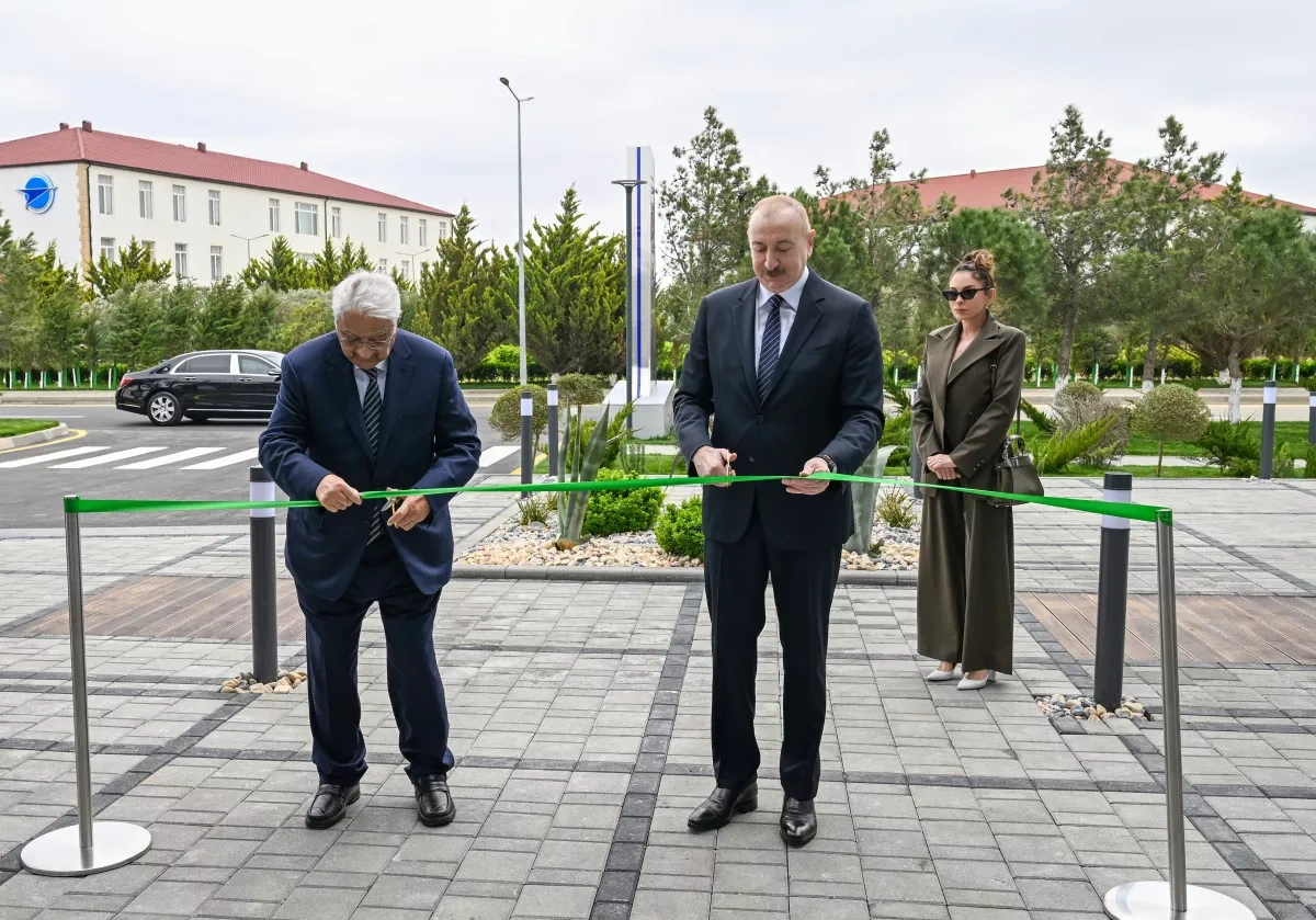 Azerbaijani president inaugurates modern aviation complex to boost regional expertise PHOTO