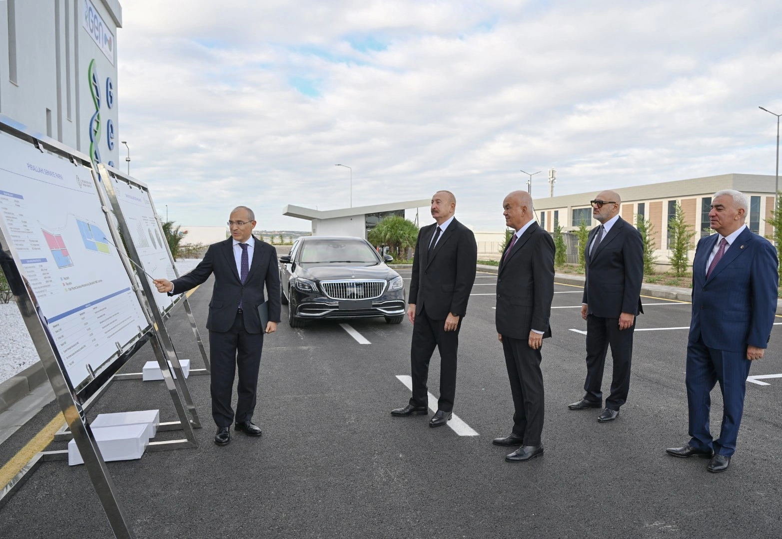 President Ilham Aliyev attends opening of a pharmaceutical manufacturing plant at Pirallahi Industrial Park (PHOTO)