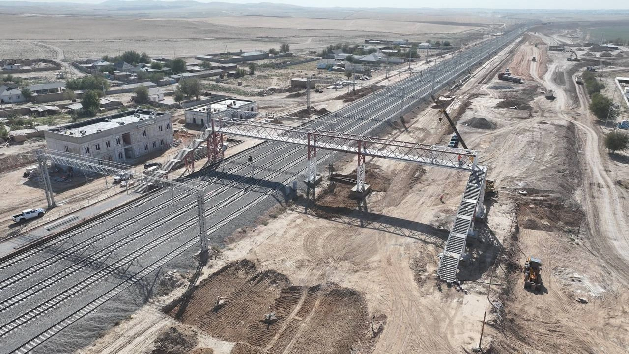 Kazakhstan to launch rail traffic on Darbaza-Maktaaral line to Uzbekistan by year-end