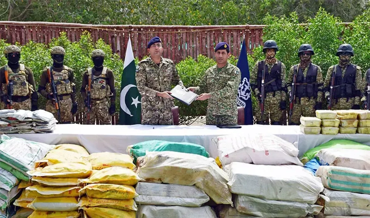 Pakistan seizes drugs worth hundreds of millions of dollars in Gwadar