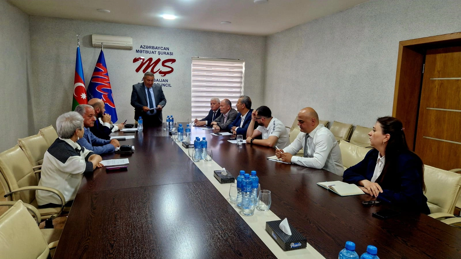 Azerbaijan's Press Council convenes for board meeting (PHOTO)