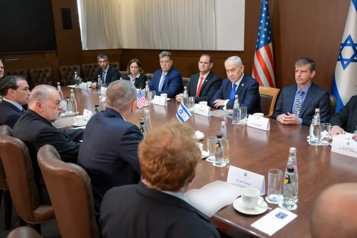 Netanyahu meets Gaza Board of Peace chief in Jerusalem