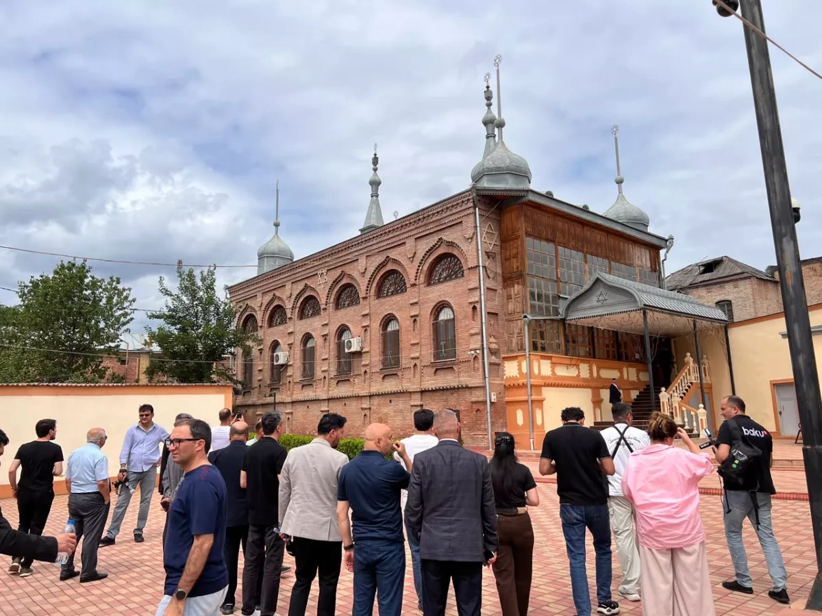 Azerbaijani journalists visit religious sites in Guba during media tour PHOTO